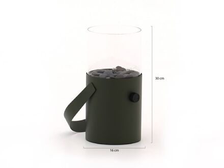 Cosi Cosiscoop Original gaslantaarn ø16cm (h:30cm) - Laagste prijsgarantie! Groen