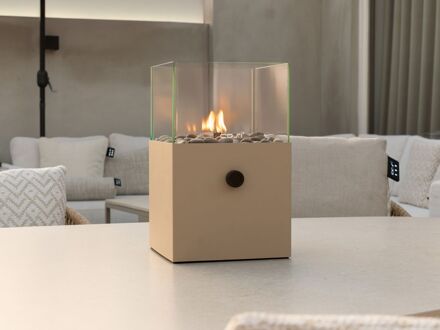 Cosi Cosiscoop Square gaslantaarn 20x20cm (h:30cm) - Laagste prijsgarantie! Taupe