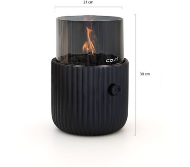 Cosi Fires - Cosiscoop Lux gaslantaarn - zwart
