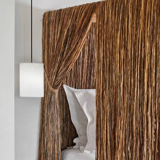 Cosiness hanglamp met één lamp Ø 18 cm wit