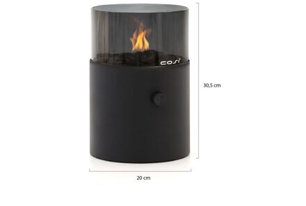 Cosiscoop XL black smoked Zwart