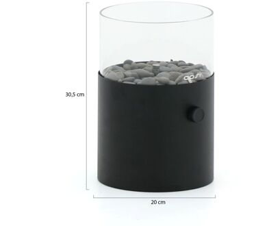 Cosiscoop XL Gaslantaarn Zwart