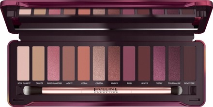 Cosmetics Eyeshadow Palette Ruby Glamour 12 Colors