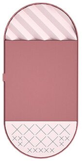 Cosmetische Magazijnstelling Lippenstift Doos Sieraden Kaptafel Lade rood