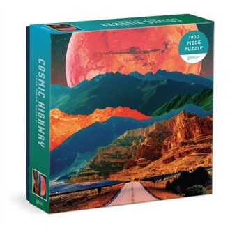 Cosmic Highway 1000 Piece Puzzle In A Square Box -  Galison (ISBN: 9780735380059)