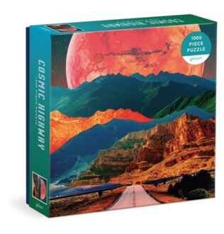 Cosmic Highway 1000 Piece Puzzle In A Square Box - Galison