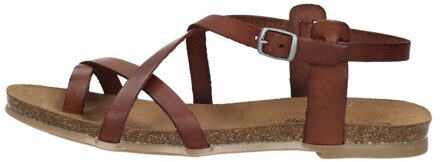 cosmos Sandalen Plat Cognac - 45