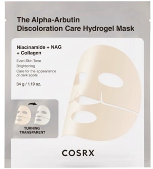 CosRx Gezichtsmasker Cosrx The Alpha-Arbutin Discoloration Care Hydrogel Mask 1 st