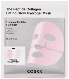 CosRx Sheet Mask Cosrx The Peptide Collagen Lifting Glow Hydrogel Mask 1 st