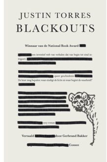 Cossee, Uitgeverij Blackouts - Justin Torres