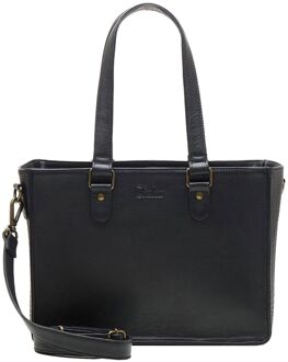 Costa Square Classic black handtas dames Zwart - H 23 x B 31 x D 12 cm