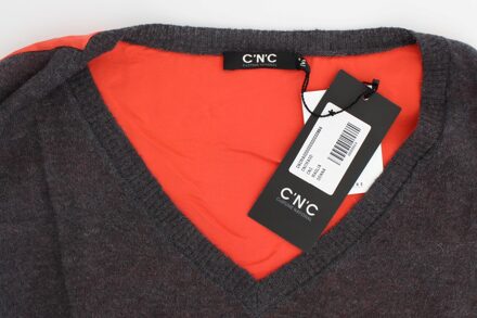 Costume National Dames Trui Grijs met korte mouwen