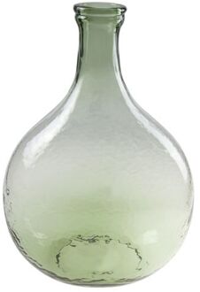 Cosy @ Home Flesvaas glas groen 27 x 40 cm - Vazen