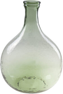 Cosy @ Home Flesvaas glas groen 27 x 40 cm
