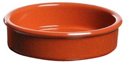 Cosy&Trendy 12x Luxe creme brulee schaaltjes terracotta 11 cm - Serveerschalen Bruin