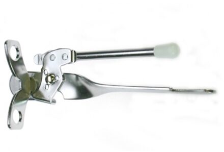 Cosy & Trendy blikopener - rvs - 18 cm - zilver - blikken open maken - keuken gereedschap