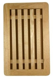 Cosy&Trendy Brood snij plank met kruimel opvangbak 38 cm - Snijplanken Bruin