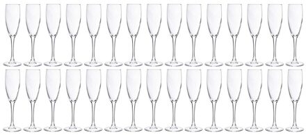 Cosy&Trendy Champagneglazen - 30x stuks - glas - 190 ml - Flutes