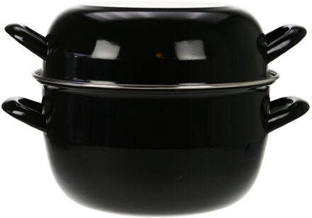 Cosy&Trendy Cosy & Trendy Mosselpan - Ø 24 Cm - 4 Kg - Zwart