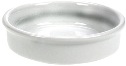 Cosy&Trendy Creme brulee schaaltjes - 16x - porselein - wit - dia 12 cm - Hapjes schaaltjes