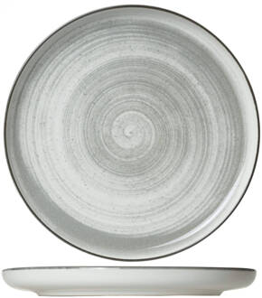 Cosy&Trendy Dinerbord Baltic Grey Ø 27 Cm Grijs