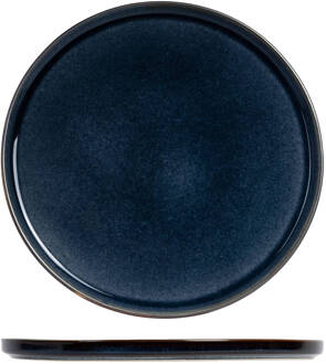 Cosy&Trendy Dinerbord Quintana Blue Ø 27.5 Cm Blauw