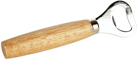 Cosy&Trendy Flessenopener - hout/metaal - 14 cm - keuken gerei