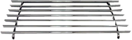 Cosy&Trendy Grote pannen onderzetter - 56 x 26 cm - metaal/chroom - pannenonderzetters