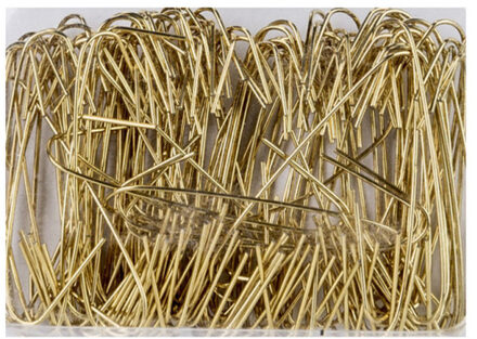 Cosy&Trendy Kerstbalhaakjes - 300x - goud - 4 cm - Kerstballen ophangen haakjes