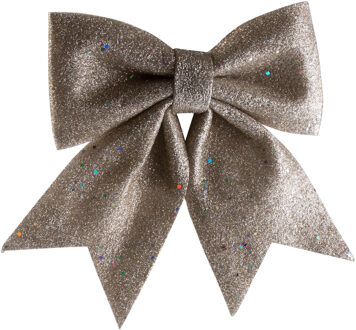 Cosy&Trendy Kersthanger - strik - champagne - 25 x 30 cm