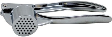 Cosy&Trendy Knoflookpers Chroom - Top kwaliteit - zilver kleur - 17 cm