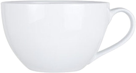 Cosy&Trendy Kommetjes - soepkommen - dessert/ontbijt - Porselein - D12 x 8 cm - wit - stapelbaar