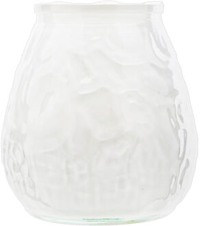 Cosy&Trendy lowboy tafelkaars - wit - 40 Branduren - 10 cm