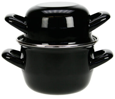 Cosy&Trendy Mosselpan - ? 12 cm - Zwart