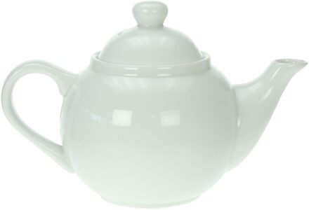 Cosy&Trendy Porseleinen theepot wit 900 ml - Theepotten