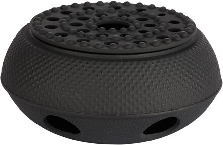 Cosy&Trendy Rechaud warmhoudplaat - gietijzer - antraciet - 15 x 8 cm - warmhouder voor theepot en pannen