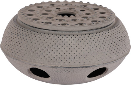 Cosy&Trendy Rechaud warmhoudplaat - gietijzer - grijs - 15 x 8 cm - warmhouder voor theepot en pannen