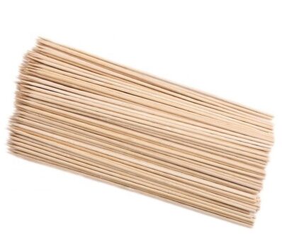 Cosy&Trendy Sat? prikkers - 100x stuks - hout - L25 cm - brochettestok