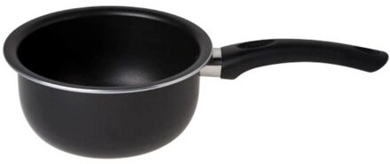 Cosy&Trendy Saus/jus pan met antiaanbaklaag 18 cm - Steelpannen Zwart