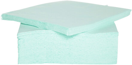 Cosy&Trendy Servetten Luxe kwaliteit - lichtblauw - 40x - 38 x 38 cm - Tafel decoratie - Papier