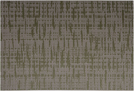 Cosy&Trendy Tafel Placemats - geweven - groen/roze - 30 x 45 cm