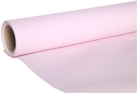 Cosy&Trendy Tafelloper - papier - licht roze - 480 x 40 cm - Feesttafelkleden