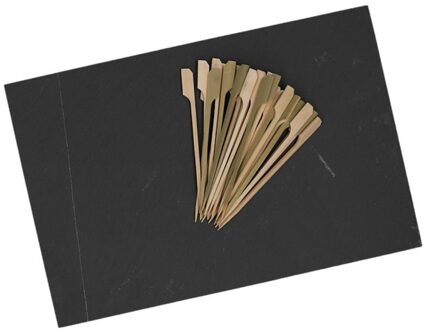 Cosy&Trendy Tapas serveerplank 30 cm met prikkers 12 cm