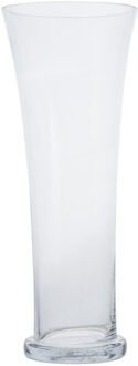 Cosy&Trendy Trompet vaas glas transparant 17 x 39 cm
