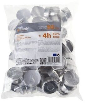 Cosy&Trendy Waxinelichtjes Zak 50 Stuks - Waxinelichtjes