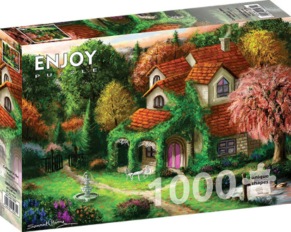 Cottage in the Forrest Puzzel (1000 stukjes)