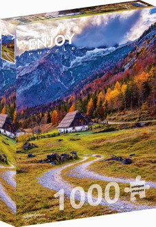 Cottage in the Mountains Puzzel (1000 stukjes)