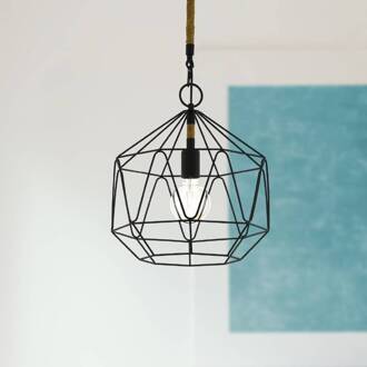 Cottingham Hanglamp - E27 - Ø 37 cm - Zwart