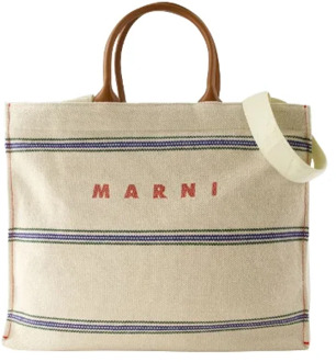 Cotton handbags Marni , Beige , Dames - ONE Size