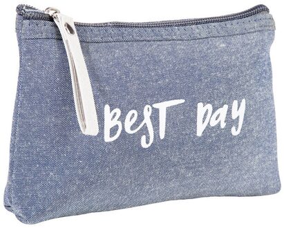 Cotton Linen Large-Capacity Cosmetic Bag 1PC Women Multi-function Travel Cosmetic Bag Makeup Organizer#25 marine